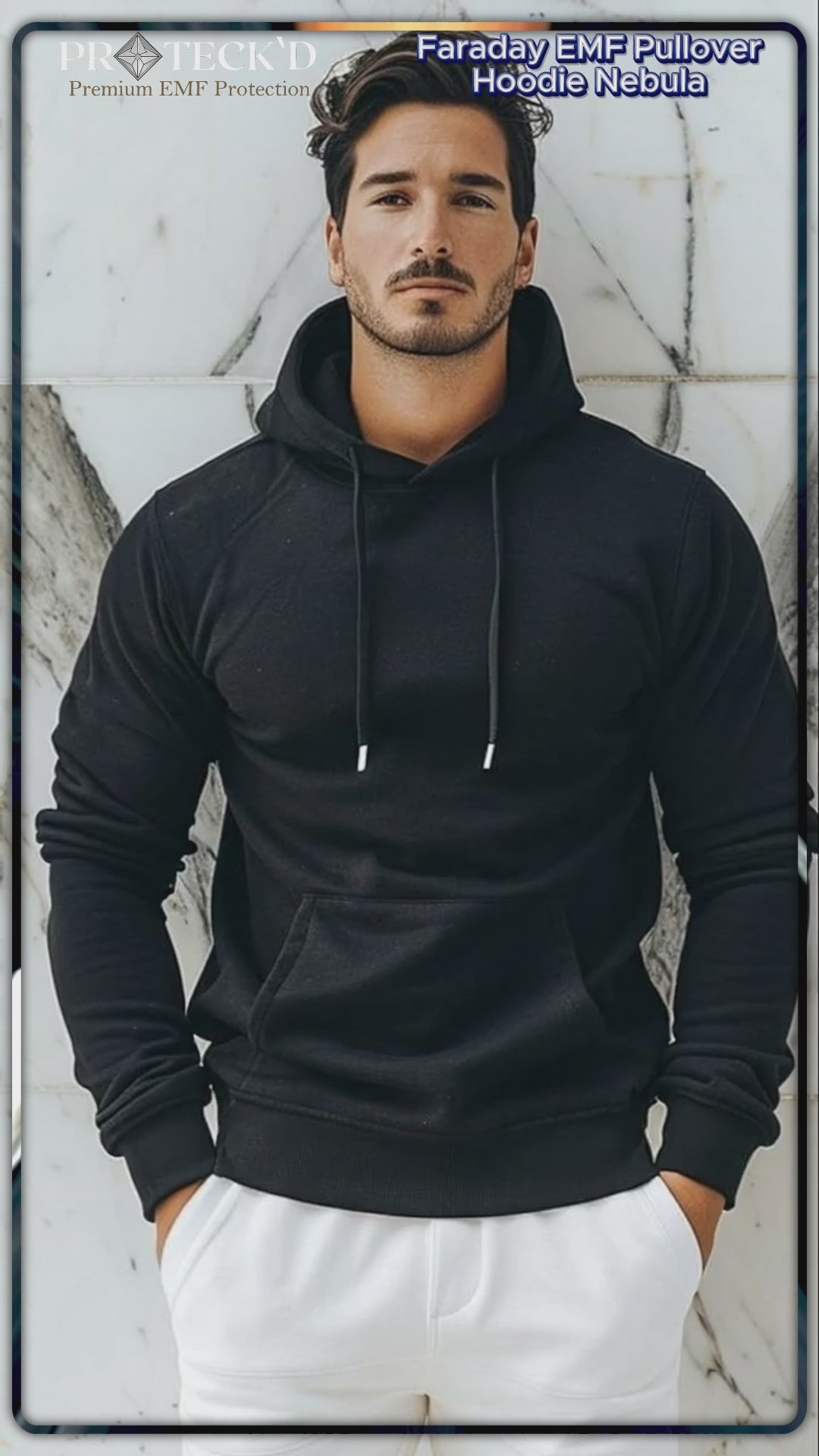 Nebula | Faraday | Unisex | Lightweight | Heavyweight | EMF Protection | Faraday Hoodie |