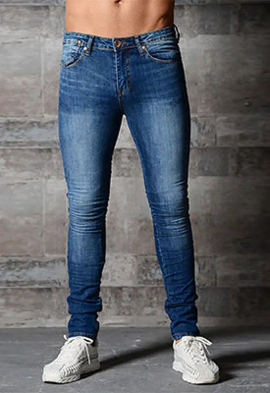 Aelix | AuraShield | Men | Low Rise |Skinny Jeans | Emf | X