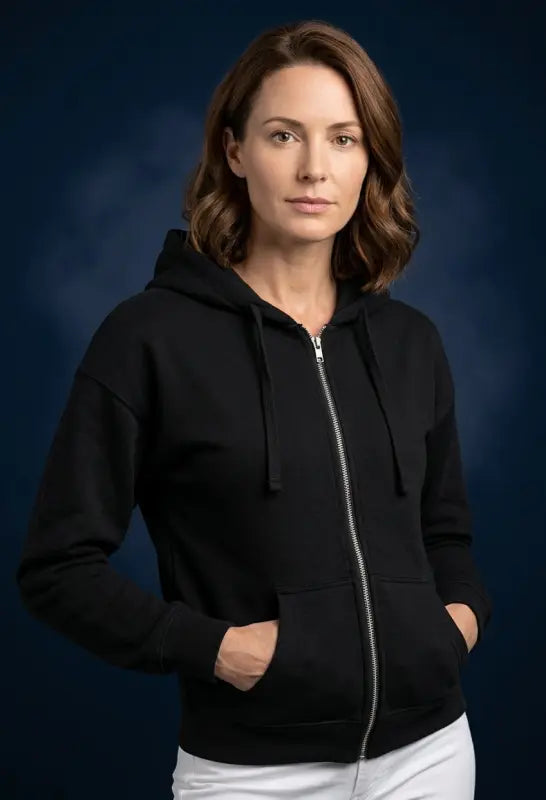 Aether | Faraday | Women's | Unisex Sizing | Lightweight | Heavyweight | EMF Protection | Zip Up | Faraday Hoodie |