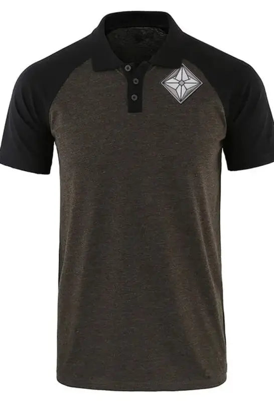 AuraShield | Men’s | Short-Sleeved Polo Shirt e48 | Emf