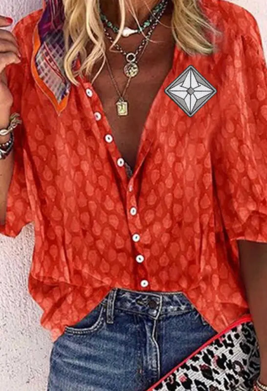 Clearance | Button Down | Blouse e21.10 | Emf Blouse