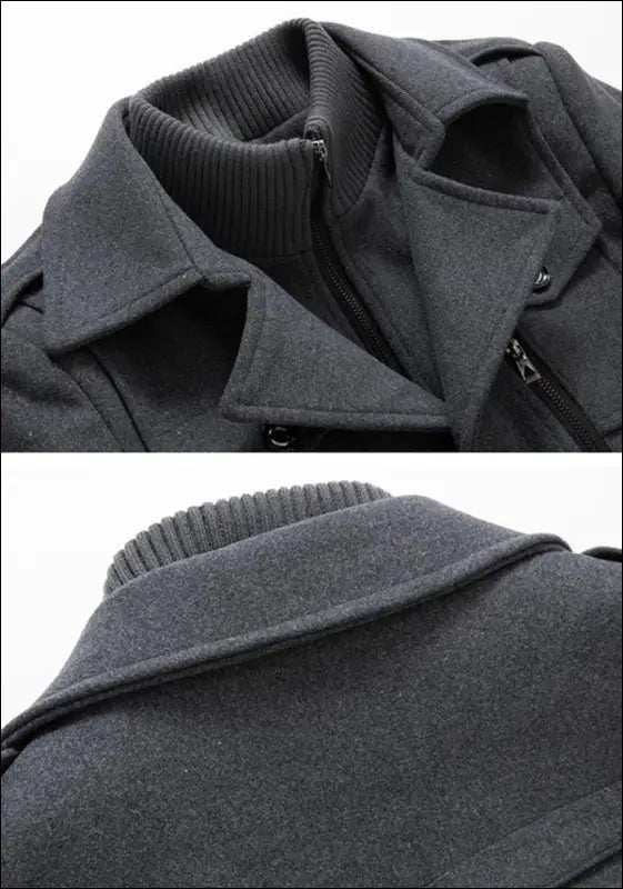 Men’s Aura Shield Peacoat e2.0 | Emf Coat - Coats & Jackets