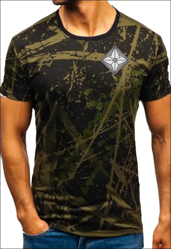 Cool Short Sleeve Shirt e37.10 | Emf - Small / Dark Green