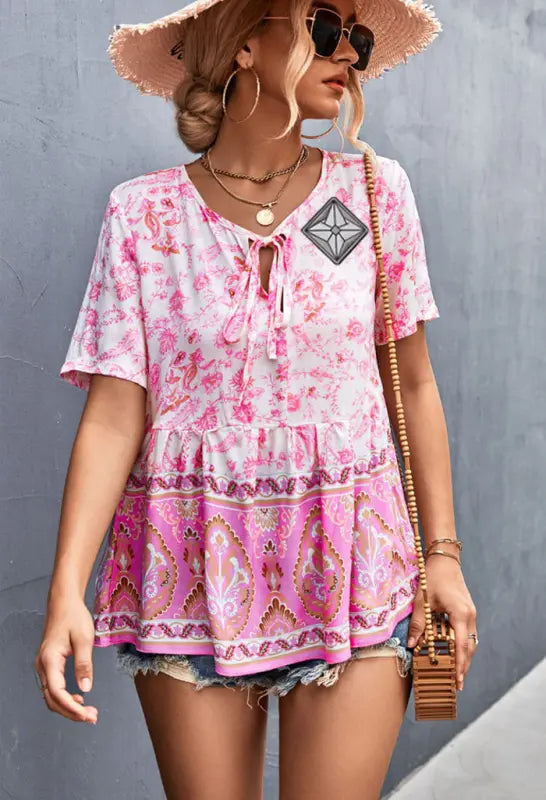 Cute AuraShield V Neck Blouse e43.10 | Emf Blouse Clearance