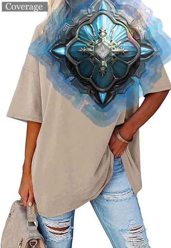 Drive | Cute AuraShield Oversized Shirt e25.0 | Emf Shirt Clearance