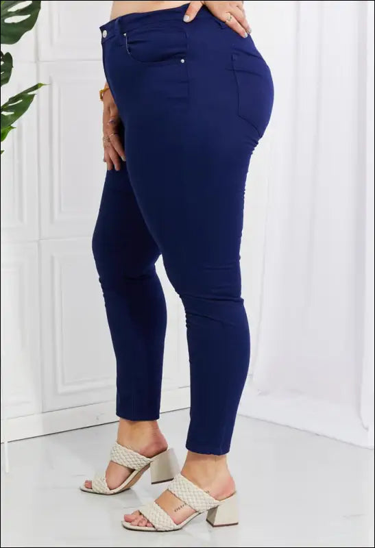 Full Size High-Rise Color Skinny Jeans e40.0 | Emf - Women’s