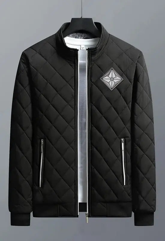 Gemini | AuraShield | Men’s | Bomber | Diamond Pattern
