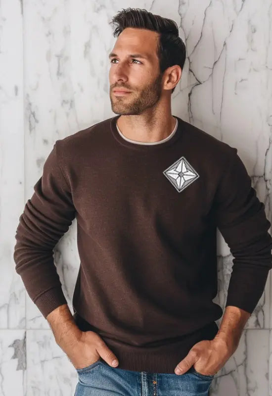Gravitate | AuraShield | Aurasentials | Men's | Crew Neck Sweater e33.15 | Emf Sweater |