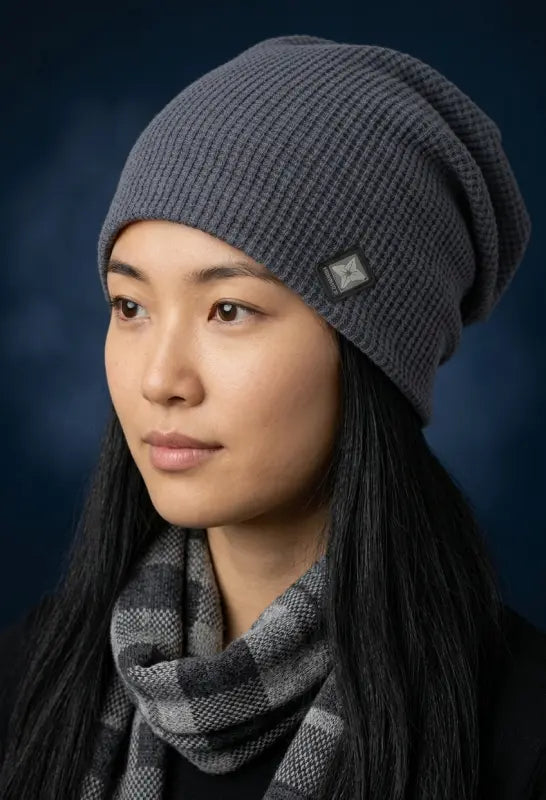 Hex | Faraday | Women's | Lightweight | EMF Protection | Slouch Beanie | Faraday Beanie |