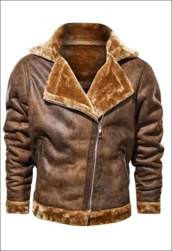 Men’s Faux Leather Aura Shield Jacket e6.0 | Emf Coat - X