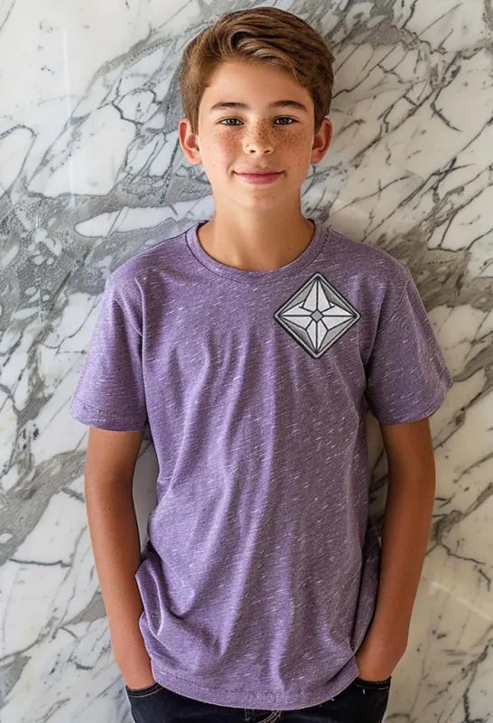 Kids AuraShield Purple Shirt e1.4 | Emf Kids Shirt
