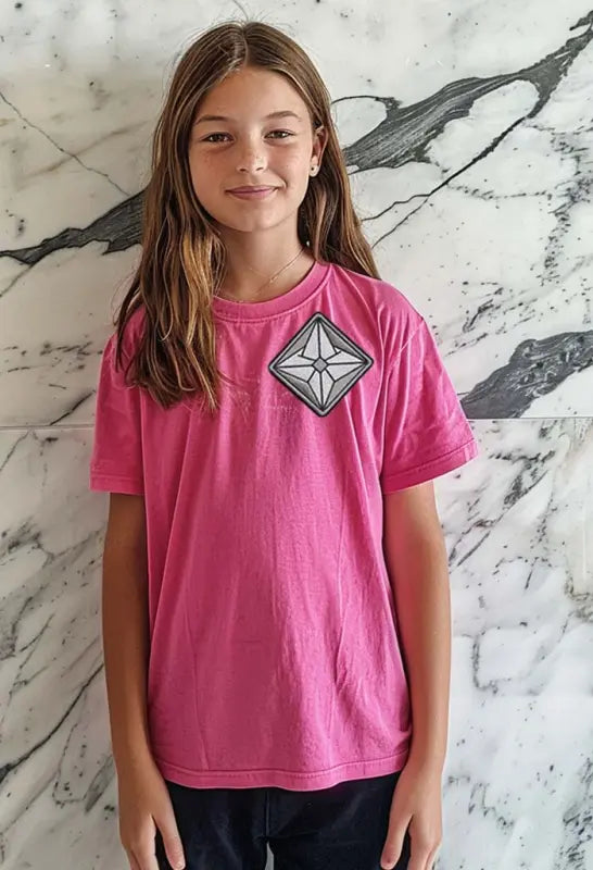 Kids AuraShield Shirt Pink e1.7 | Emf Kids Shirt