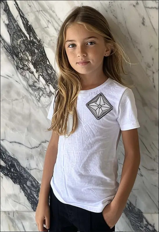 Kids AuraShield White Shirt e1.1 | Emf - X Small (4 - 5)