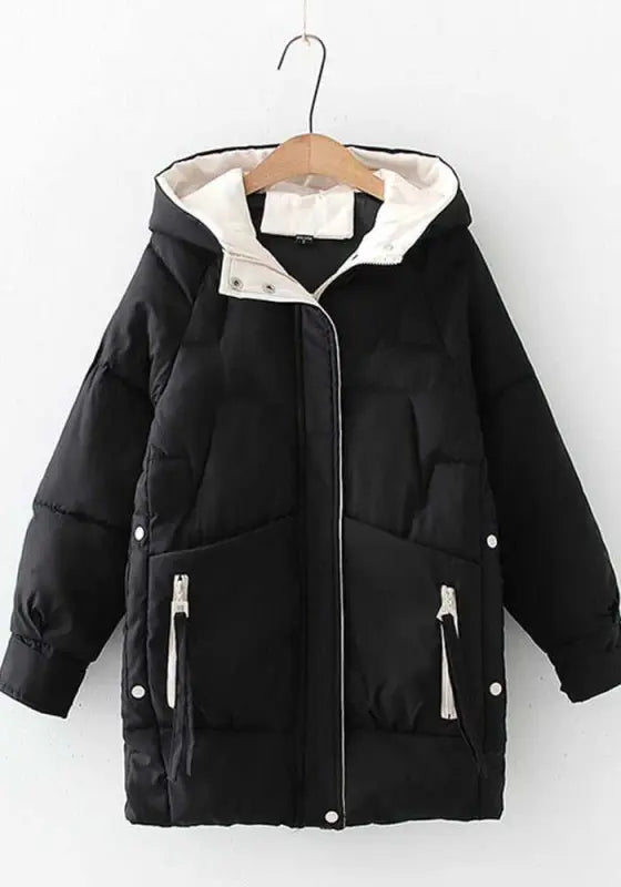 Kymera | AuraShield | Women's | Thick Hooded Coat e12.40 | Emf Coat |