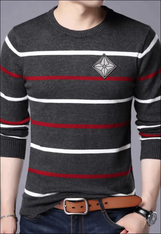 Lightweight Pullover Sweater e26.10 | Emf - Small / Black