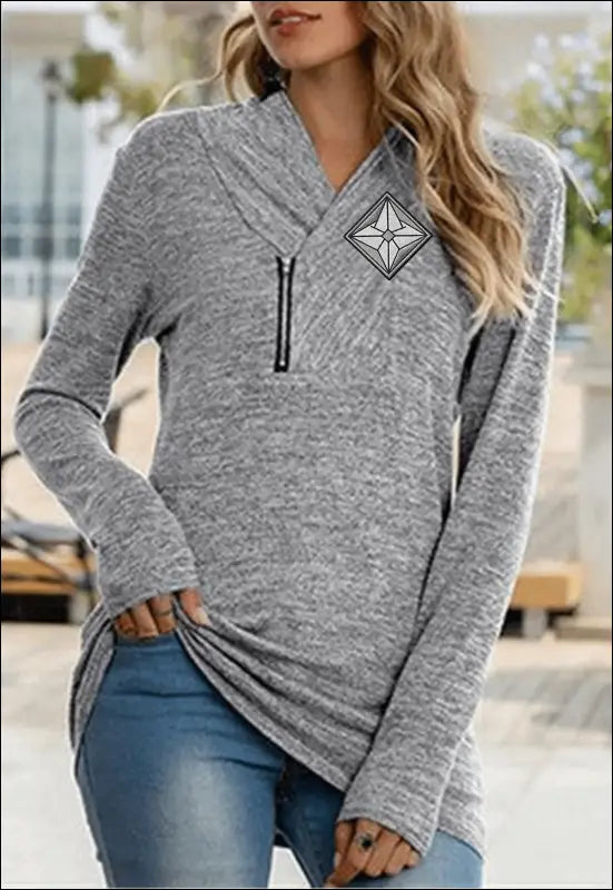 Lightweight Sweater e37.0 | Emf - Small / Gray Visible