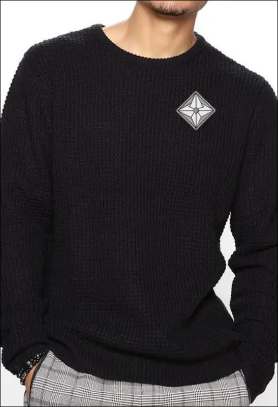 Lightweight Sweater e82.0 | Emf - Small / Black - Men’s