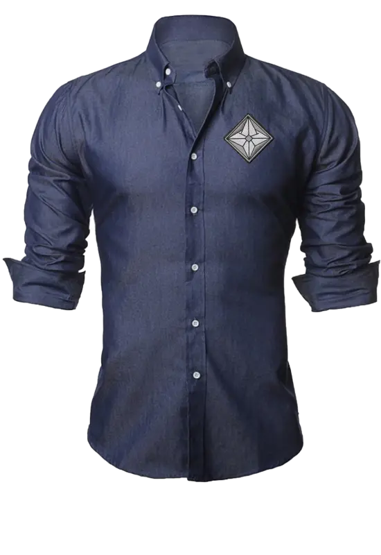Long Sleeve auraShield Button Up e8.0 | Emf Button Up Clearance