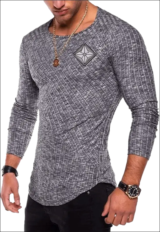 Long Sleeve Shirt e30.0 | Emf In Stock - Medium / Dark Gray