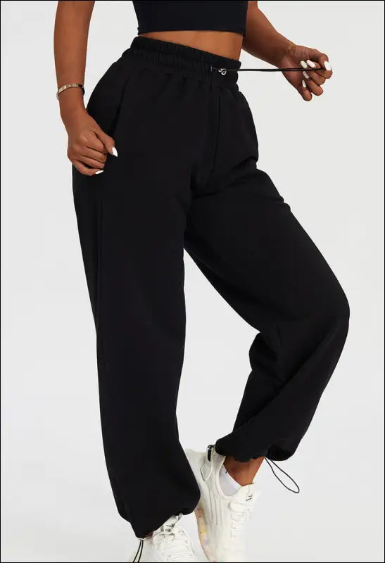 Lounge Cotton Pants e25.0 | Emf - Small / Hidden / Black
