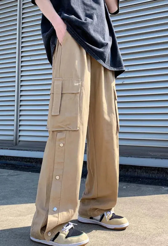 Lunara | AuraShield | Men's | Straight | Cargo Trousers e38 | Emf Pants | Clearance |