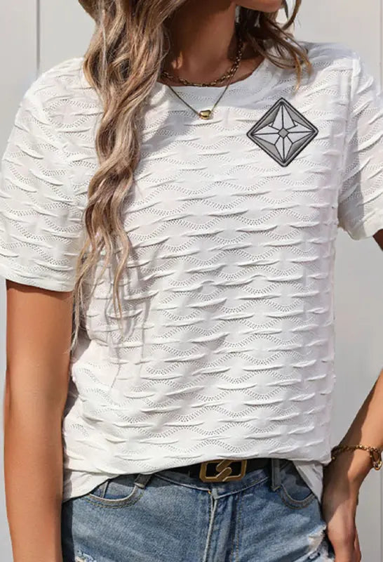 Lush | AuraShield | Women’s | Textured Shirt e50 | Emf