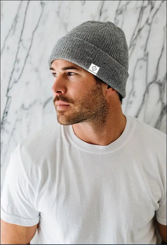 Men’s Faraday Silver Lined Emf Proof Beanie e12.10