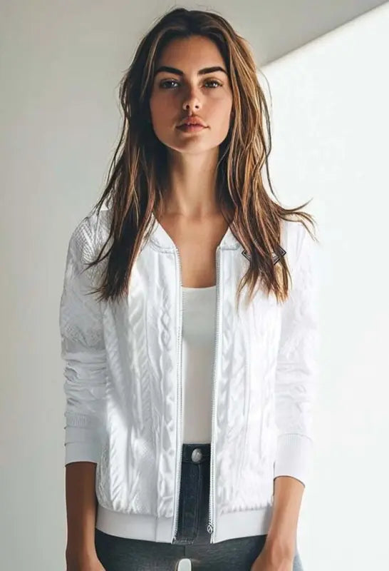 Moon | AuraShield | Women’s | Zip Up | Long Sleeve | Emf