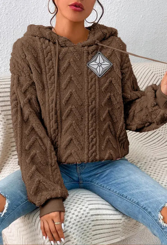 Plush | AuraShield | Women’s | Pullover | Flannel Hooded