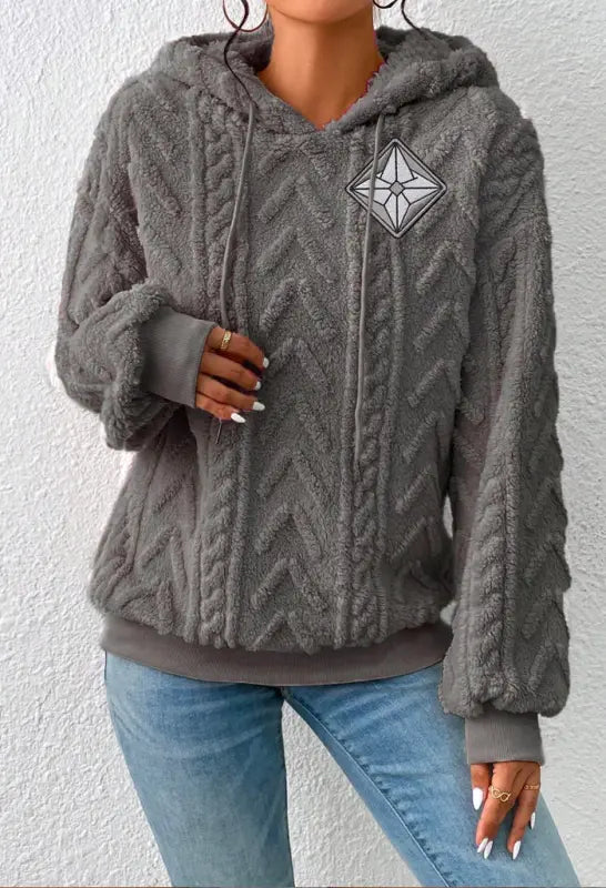 Plush | AuraShield | Women’s | Pullover | Flannel Hooded