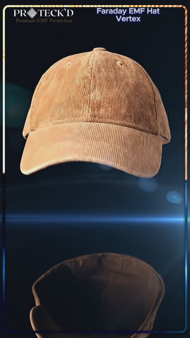 Vertex | Faraday | Men's | EMF Protection | Strapback Hat | Faraday Hat |