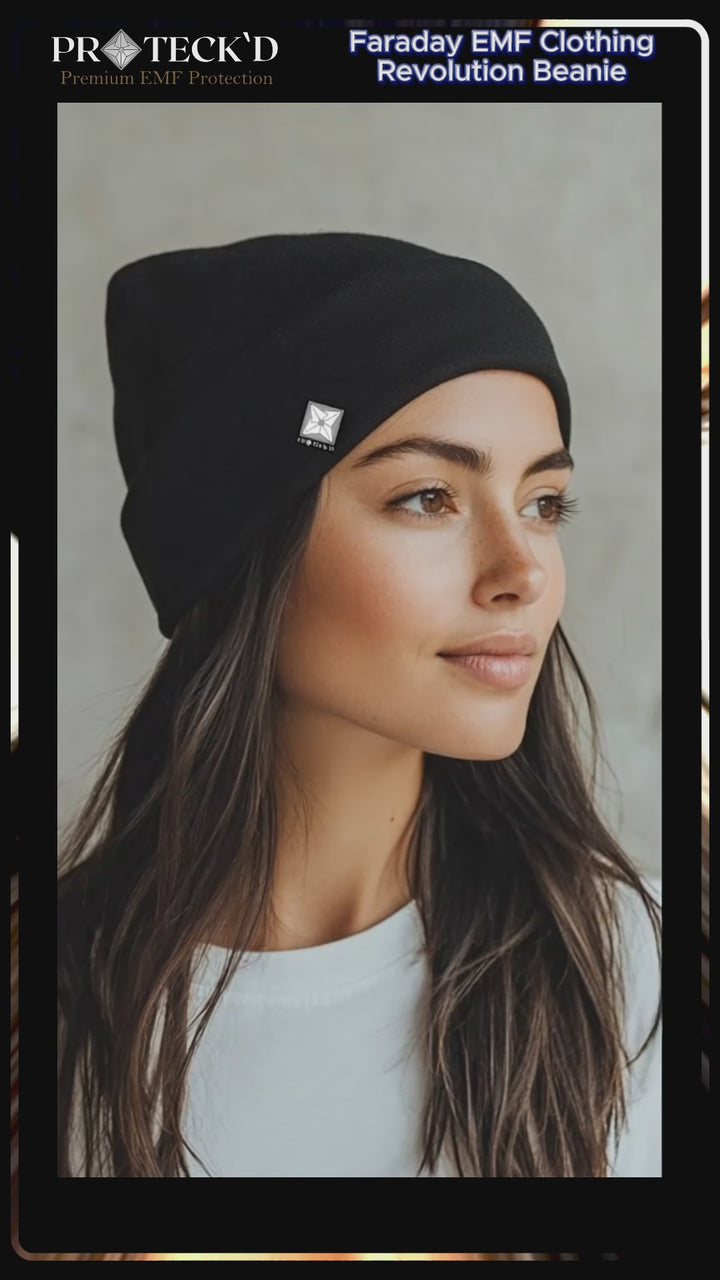 Revolution | Faraday | Unisex | EMF Protection | Faraday Beanie |