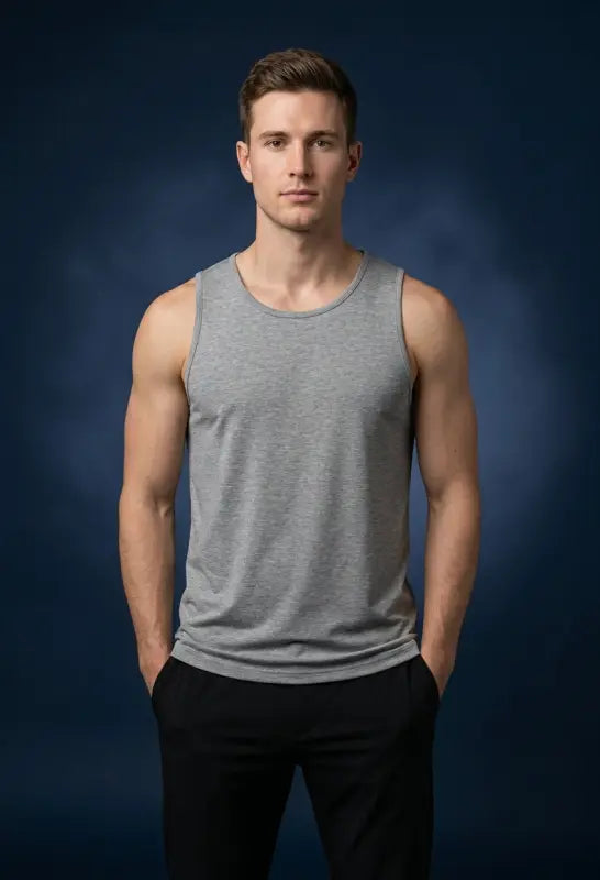 Rebel | Faraday | Men's | Silver Lined | EMF Protection | Tank Top Shirt | Faraday Tank Top |
