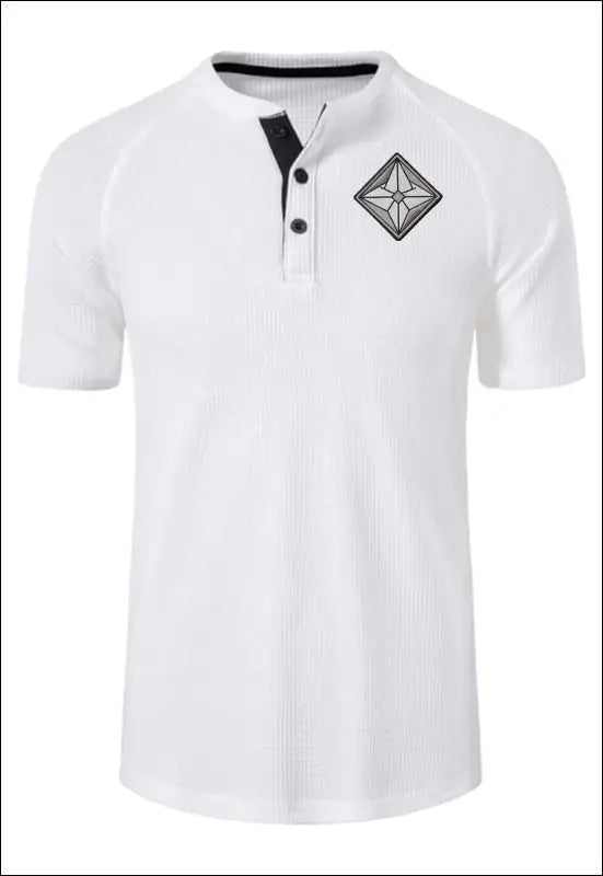 Short Sleeve Henley Shirt e5.0 | Emf - Men’s Shirts