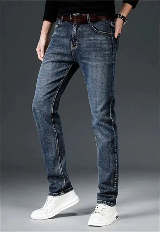 Straight Cut Jeans e7.1 | Emf - 30’ Waist / Hidden / Blue