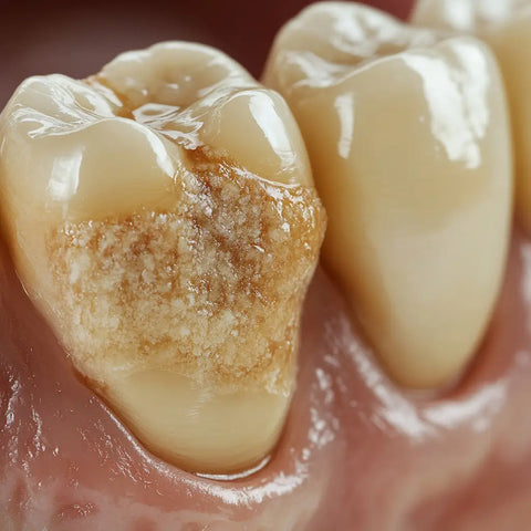 What if tartar broke off while flossing?