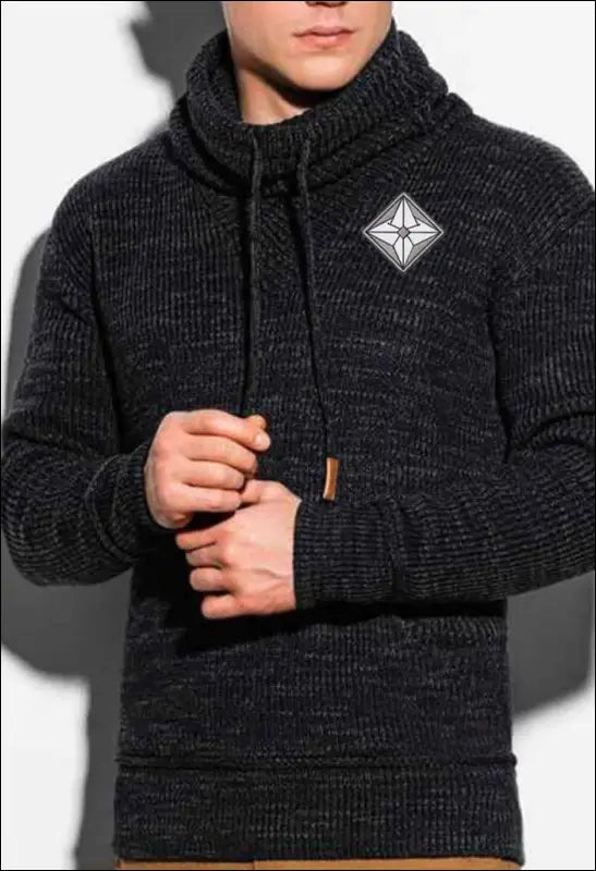 Thick Knit Sweater e67.0 | Emf - Small / Black Men’s