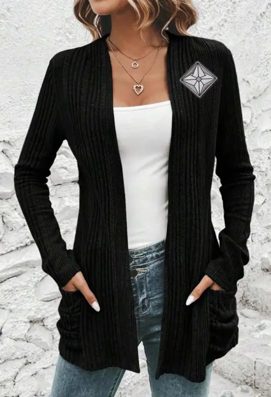 Trinity | AuraShield | Women's | Pocketed | Long Sleeve Cardigan | Emf Cardigan |