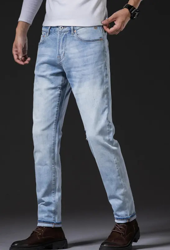 Tyrin | AuraShield | Men's | Straight Leg Jeans e11.0 | Emf Jeans |