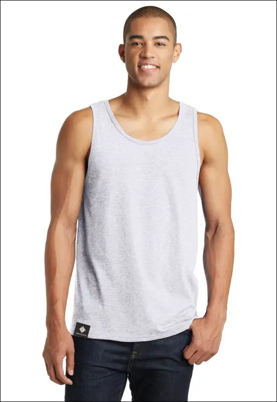 Unisex Faraday Silver Lined Emf Proof Tank Top Shirt