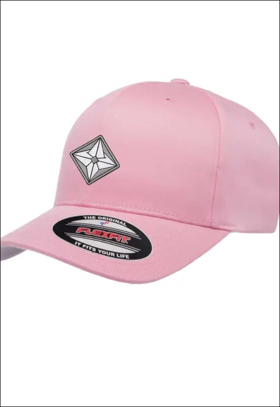 Unisex Fitted Hat e6.0 | Emf In Stock - S/M / Pink - Hats &