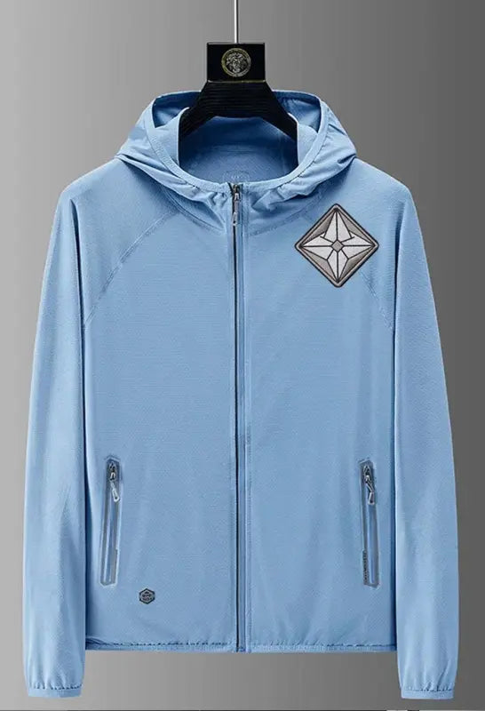 Vylon | AuraShield | Men’s | Ultra-Thin | Hooded | Zipper