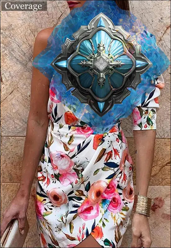 Women’s AuraShield Flower Dress e6.10 | EMF Dresses