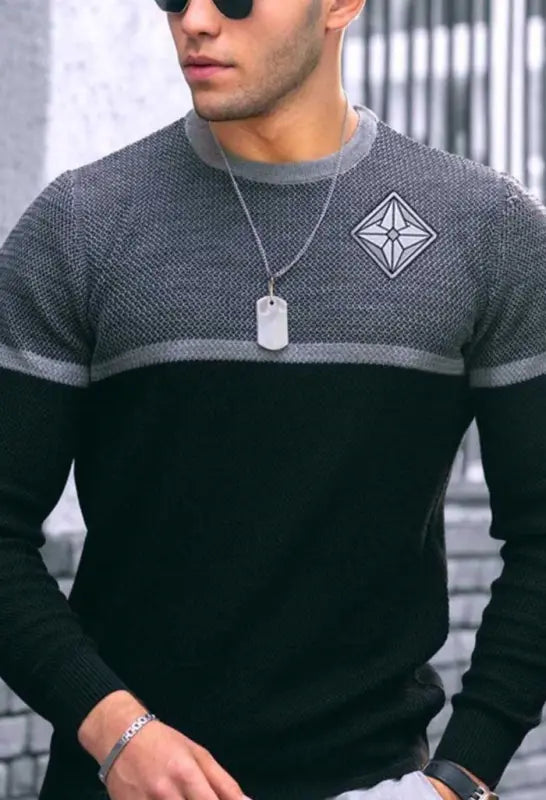 Zyrax | AuraShield | Men’s | Long Sleeve T-Shirt e84 | Emf