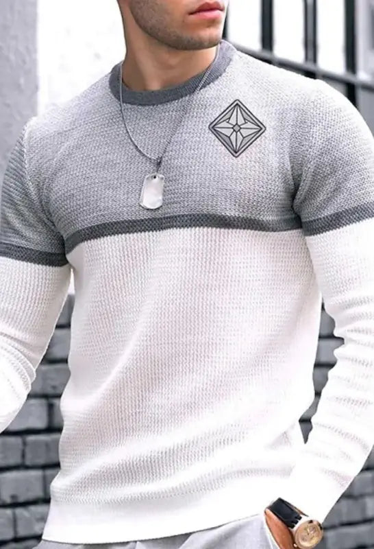 Zyrax | AuraShield | Men's | Long Sleeve T-Shirt e84 | Emf Sweater |